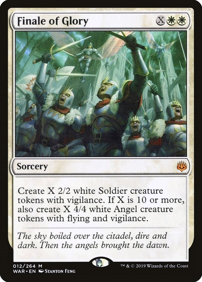 Image for Finale of Glory (12) (WAR) - Magic: The Gathering