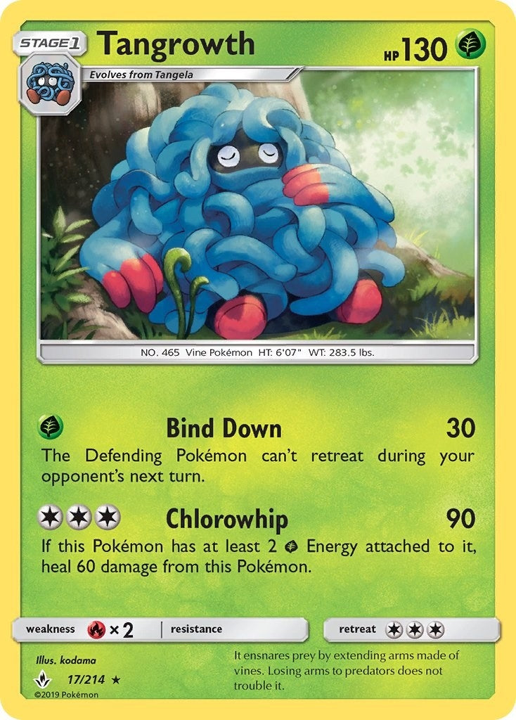 Image for Tangrowth (17/214) (SM10) - Pokemon