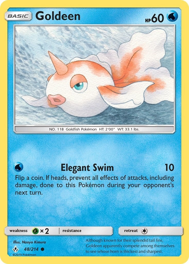 Image for Goldeen (48/214) (SM10) - Pokemon