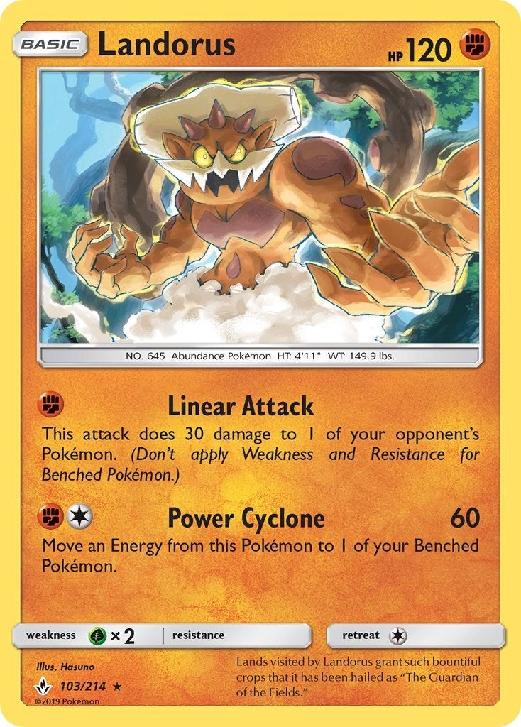 Image for Landorus (103/214) (SM10) - Pokemon