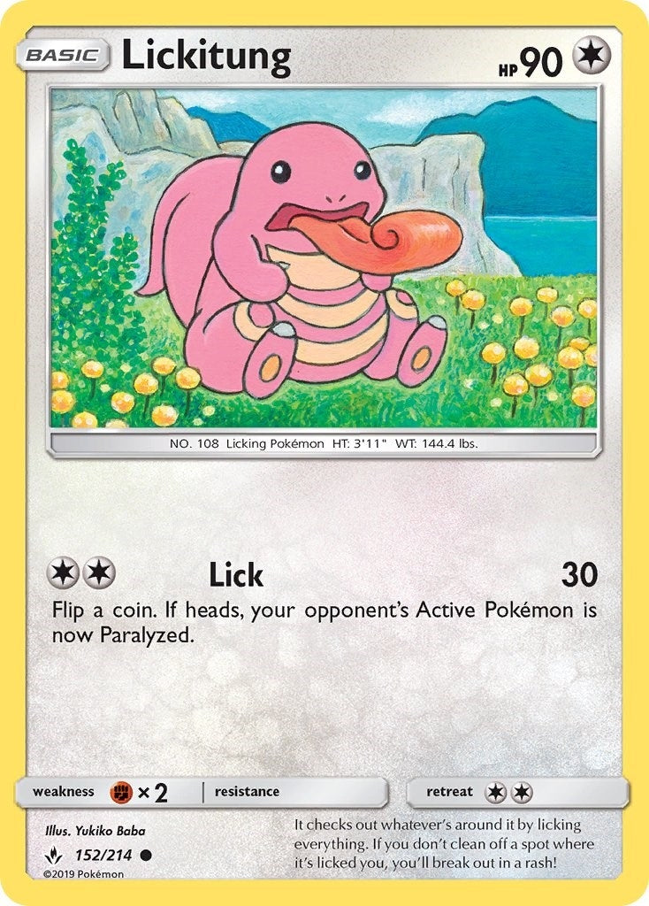 Image for Lickitung (152/214) (SM10) - Pokemon