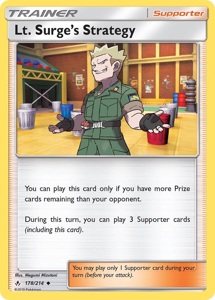 Image for Lt. Surge's Strategy (178/214) (SM10) - Pokemon