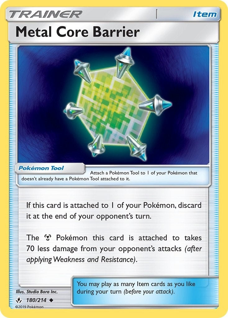 Image for Metal Core Barrier (180/214) (SM10) - Pokemon
