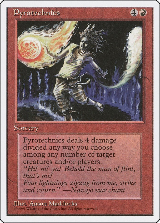 Image for Pyrotechnics - Magic: The Gathering