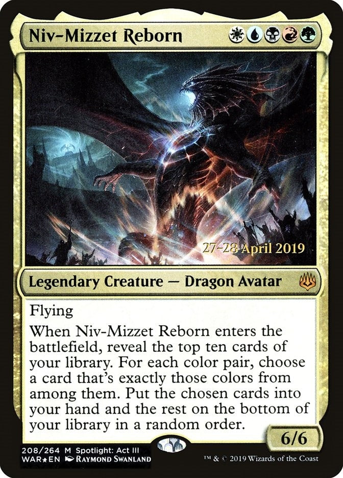 Image for Niv-Mizzet Reborn (208) - Magic: The Gathering
