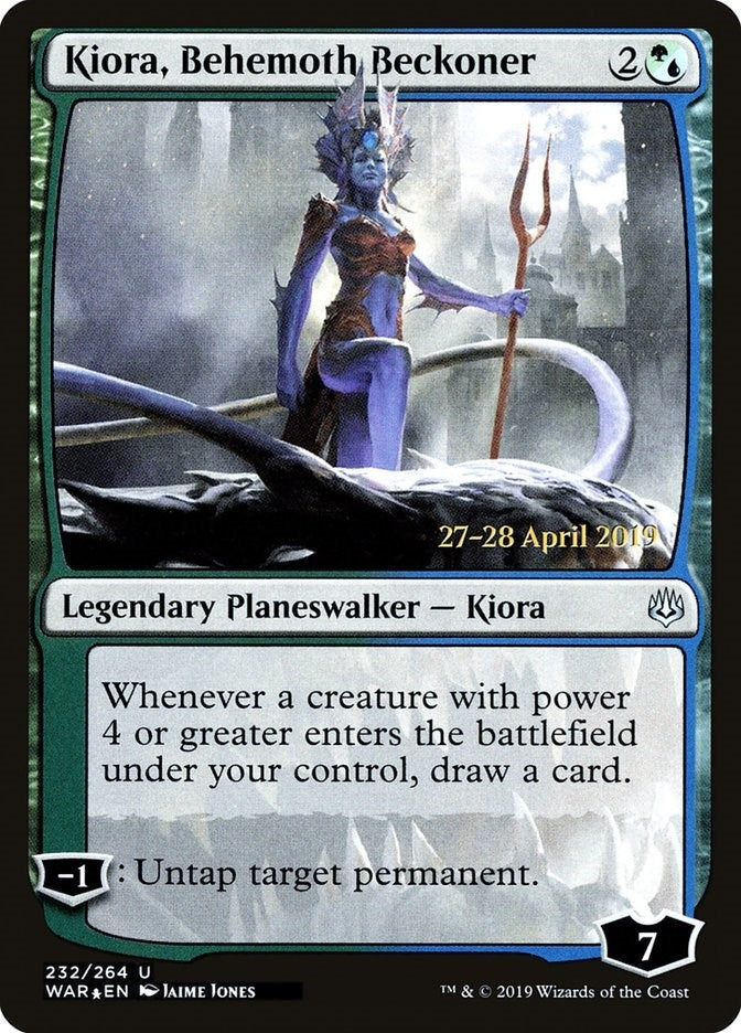 Image for Kiora, Behemoth Beckoner (232) - Magic: The Gathering