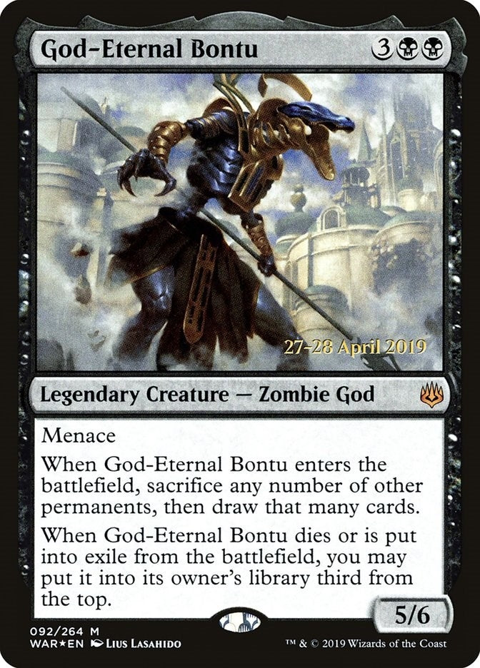 Image for God-Eternal Bontu (92) - Magic: The Gathering