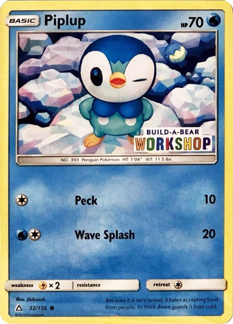 Image for Piplup - 32/156 (Build-A-Bear Workshop Exclusive) (032/156) (MCAP) - Pokemon