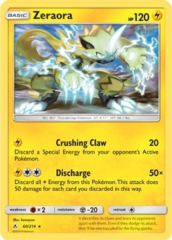 Image for Zeraora - 60/214 (SM Unbroken Bonds) (Cracked Ice Holo) (060/214) (PR) - Pokemon