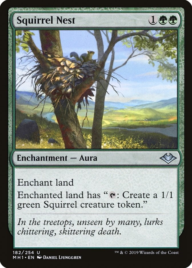 Image for Squirrel Nest (182) - Magic: The Gathering