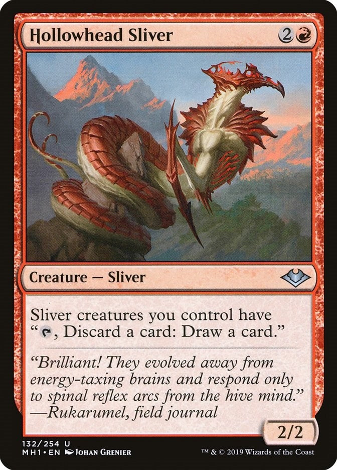 Image for Hollowhead Sliver (132) - Magic: The Gathering