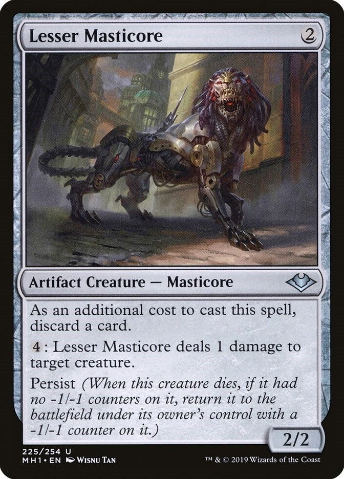 Image for Lesser Masticore (225) - Magic: The Gathering