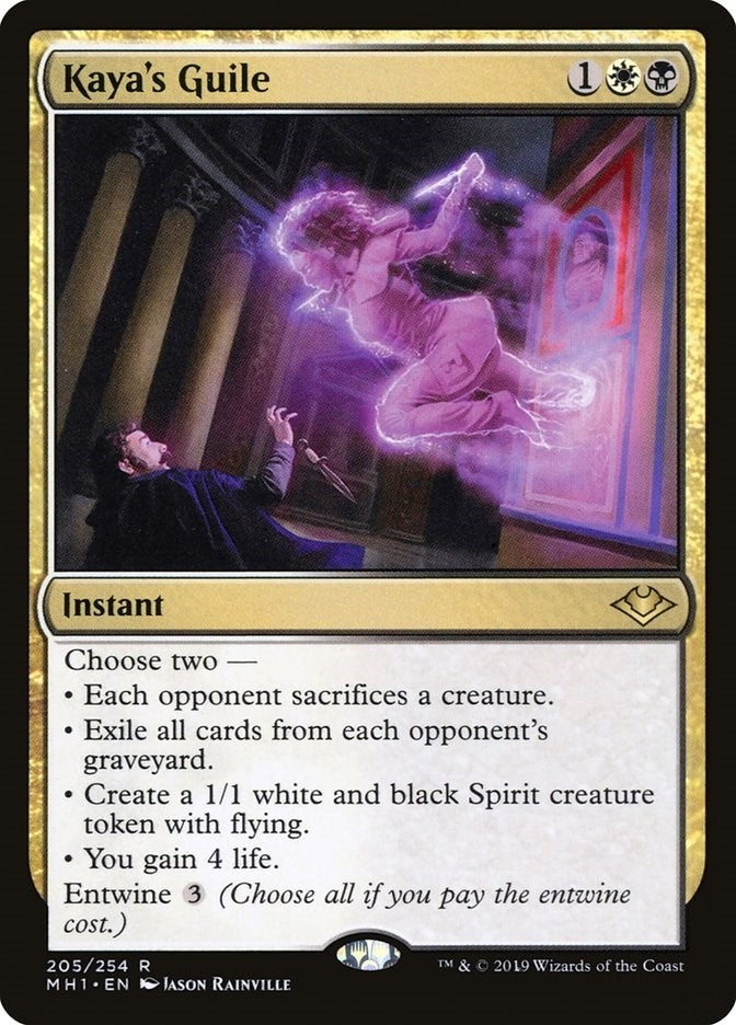 Image for Kaya's Guile (205) (MH1) - Magic: The Gathering