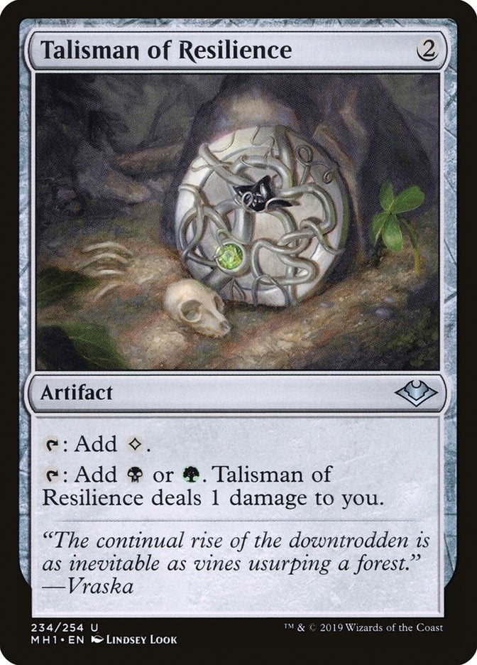 Image for Talisman of Resilience (234) - Magic: The Gathering