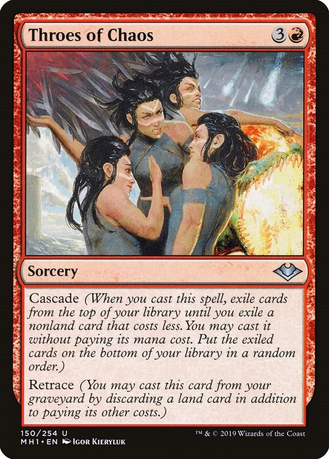 Image for Throes of Chaos (150) - Magic: The Gathering