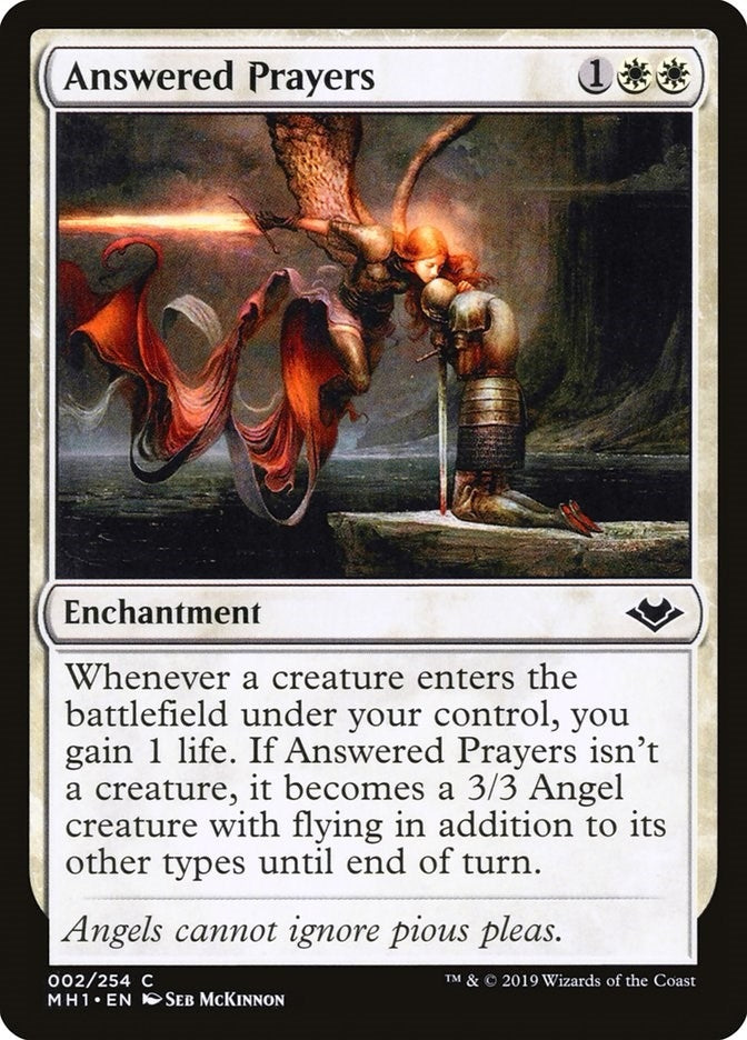 Image for Answered Prayers (2) (MH1) - Magic: The Gathering