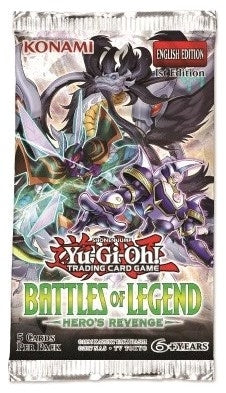 Image for Battles of Legend: Hero's Revenge Booster Pack - YuGiOh