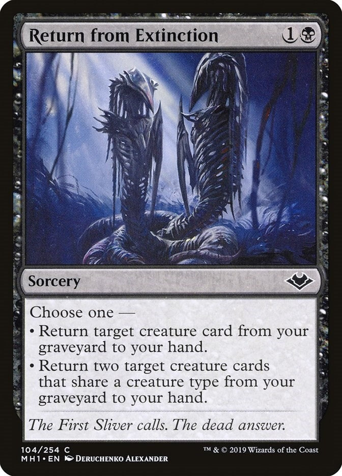 Image for Return from Extinction (104) - Magic: The Gathering
