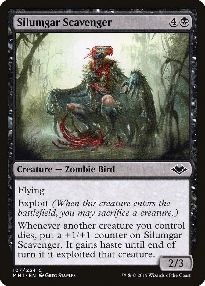 Image for Silumgar Scavenger (107) - Magic: The Gathering