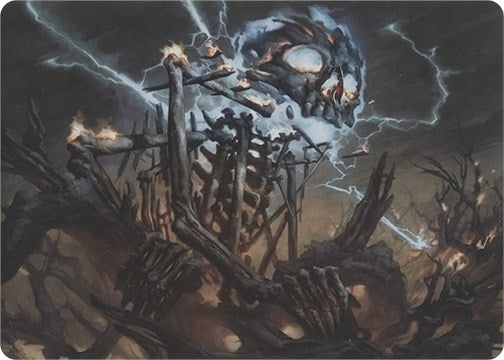 Image for Lightning Skelemental (Art Series) (41) - Magic: The Gathering