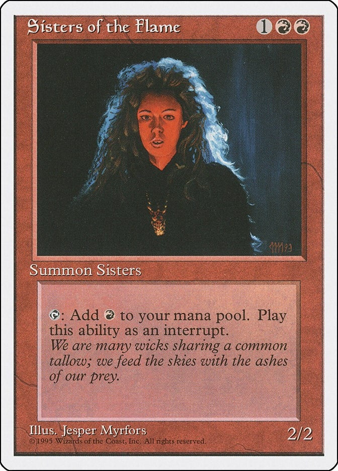 Image for Sisters of the Flame - Magic: The Gathering