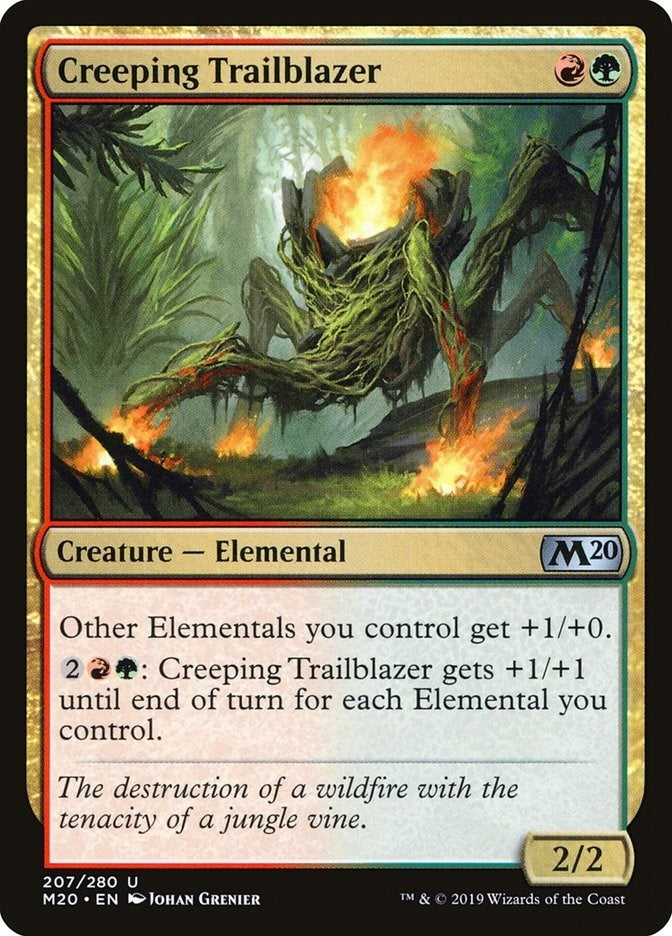 Image for Creeping Trailblazer (207) - Magic: The Gathering