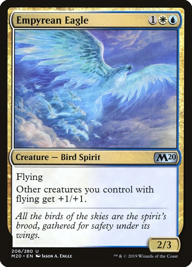 Image for Empyrean Eagle (208) - Magic: The Gathering
