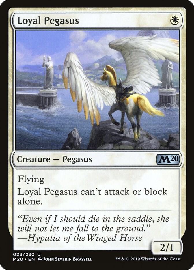 Image for Loyal Pegasus (28) - Magic: The Gathering