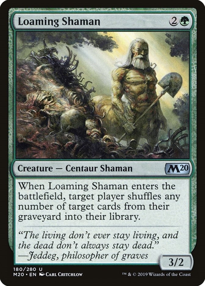 Image for Loaming Shaman (180) - Magic: The Gathering
