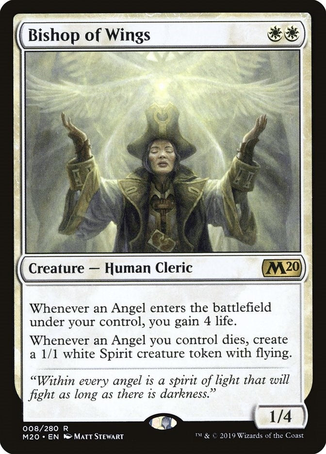 Image for Bishop of Wings (8) - Magic: The Gathering