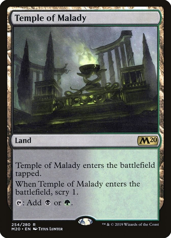 Image for Temple of Malady (254) - Magic: The Gathering