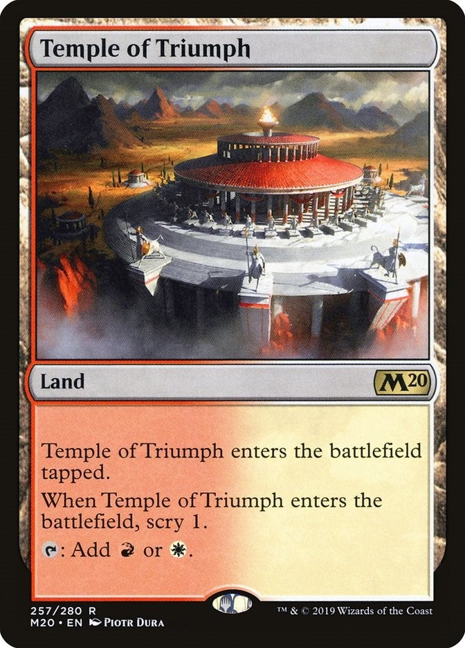 Image for Temple of Triumph (257) - Magic: The Gathering
