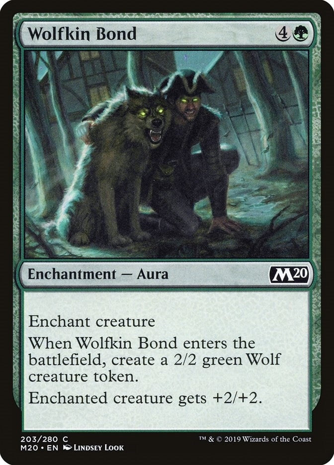 Image for Wolfkin Bond (203) - Magic: The Gathering