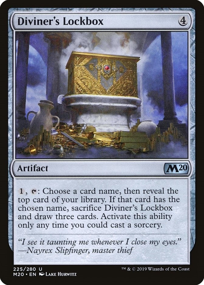 Image for Diviner's Lockbox (225) - Magic: The Gathering
