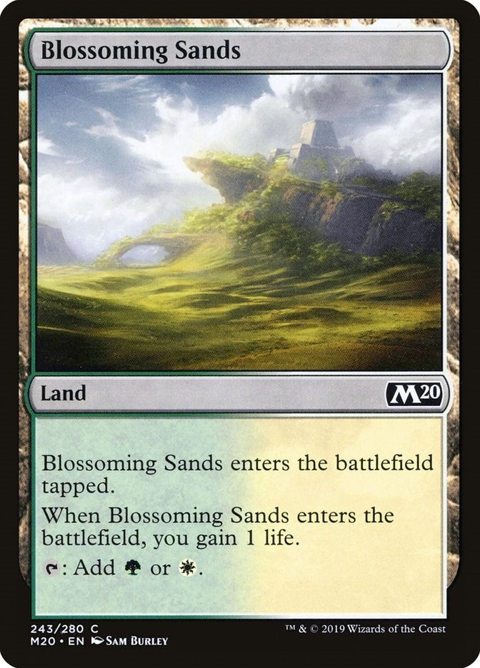 Image for Blossoming Sands (243) - Magic: The Gathering
