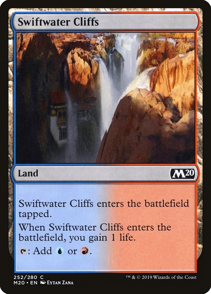 Image for Swiftwater Cliffs (252) - Magic: The Gathering