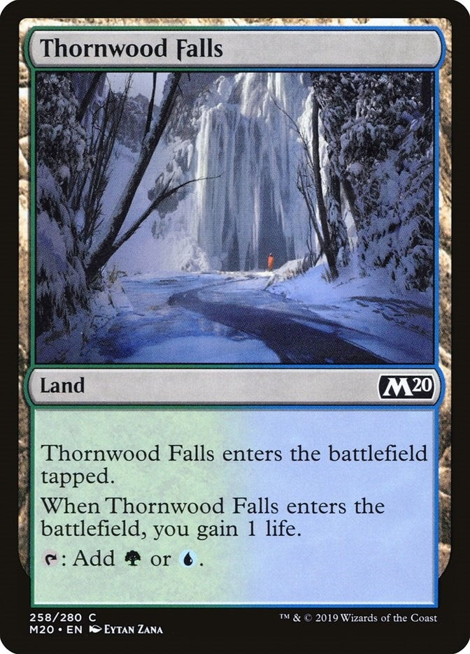 Image for Thornwood Falls (258) - Magic: The Gathering