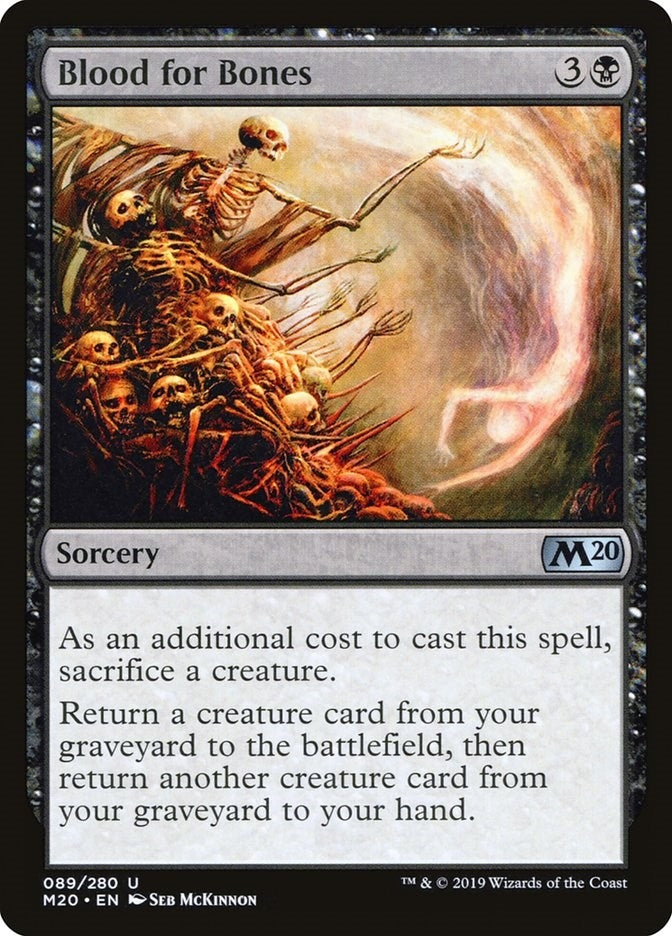 Image for Blood for Bones (89) - Magic: The Gathering