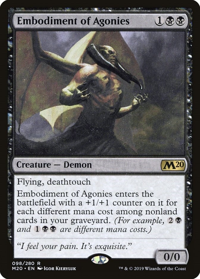 Image for Embodiment of Agonies (98) - Magic: The Gathering