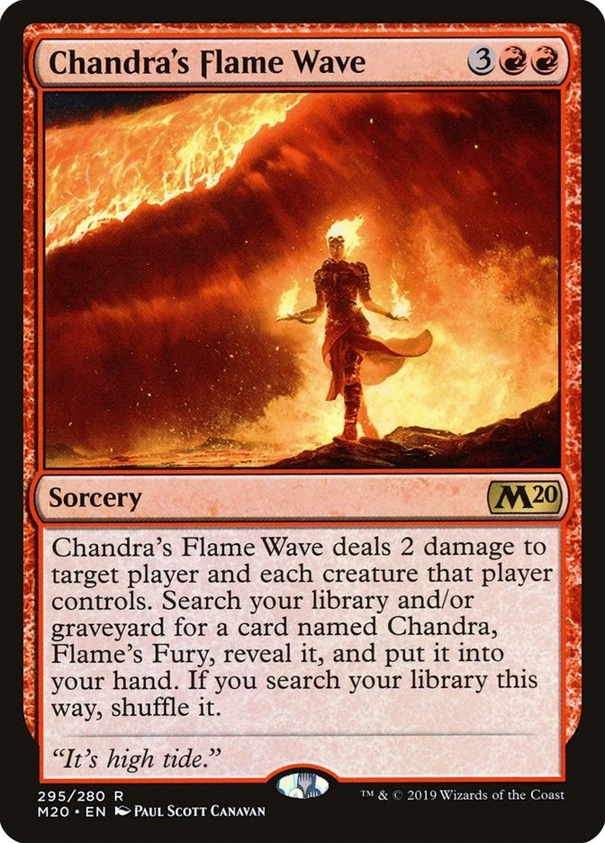 Image for Chandra's Flame Wave (295) - Magic: The Gathering