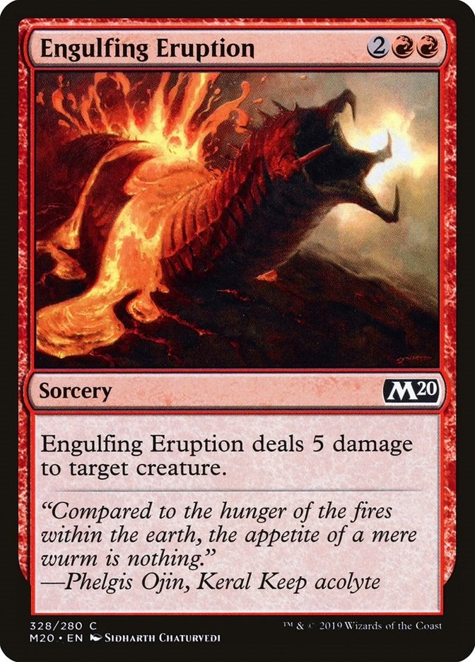 Image for Engulfing Eruption (328) - Magic: The Gathering