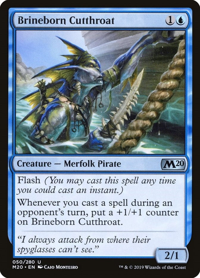 Image for Brineborn Cutthroat (50) - Magic: The Gathering