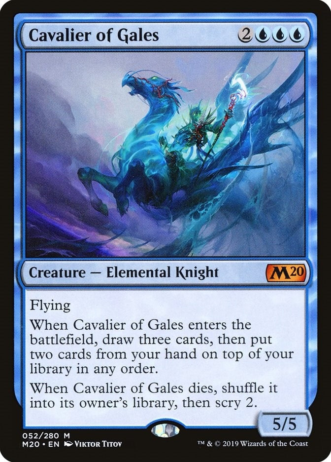 Image for Cavalier of Gales (52) - Magic: The Gathering