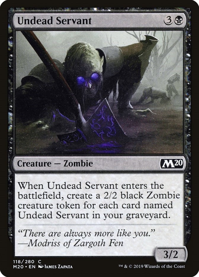 Image for Undead Servant (118) - Magic: The Gathering