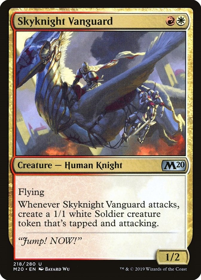 Image for Skyknight Vanguard (218) - Magic: The Gathering