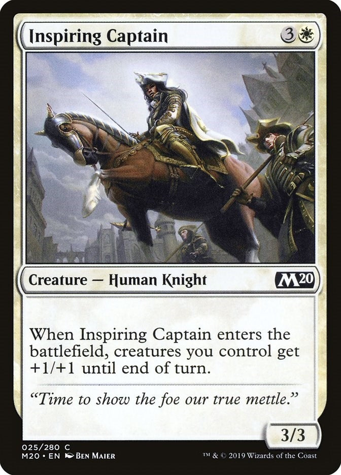 Image for Inspiring Captain (25) - Magic: The Gathering
