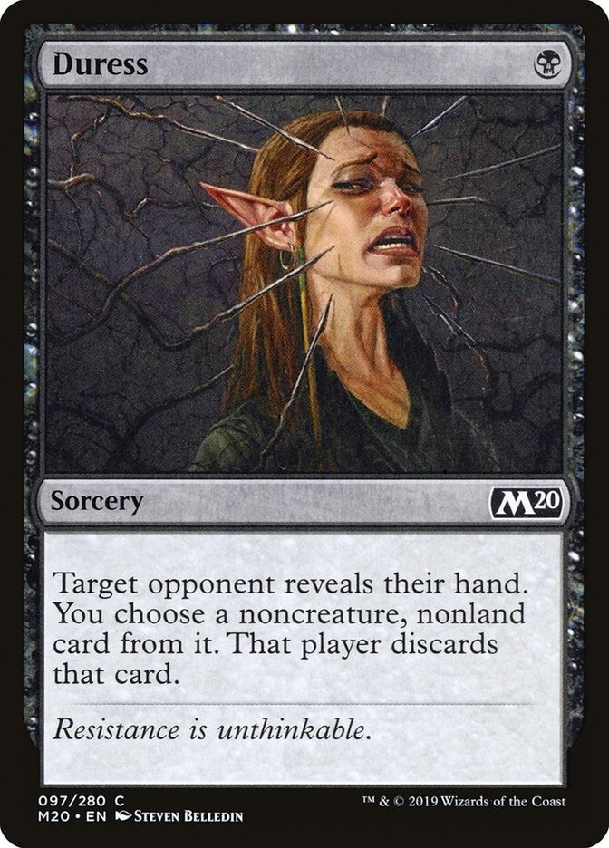 Image for Duress (97) - Magic: The Gathering