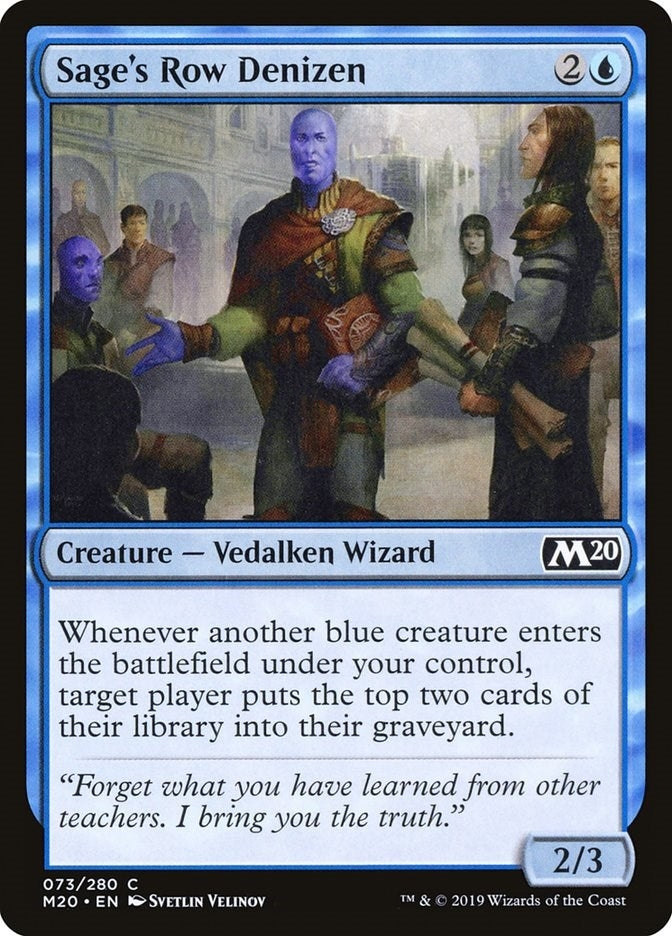 Image for Sage's Row Denizen (73) - Magic: The Gathering