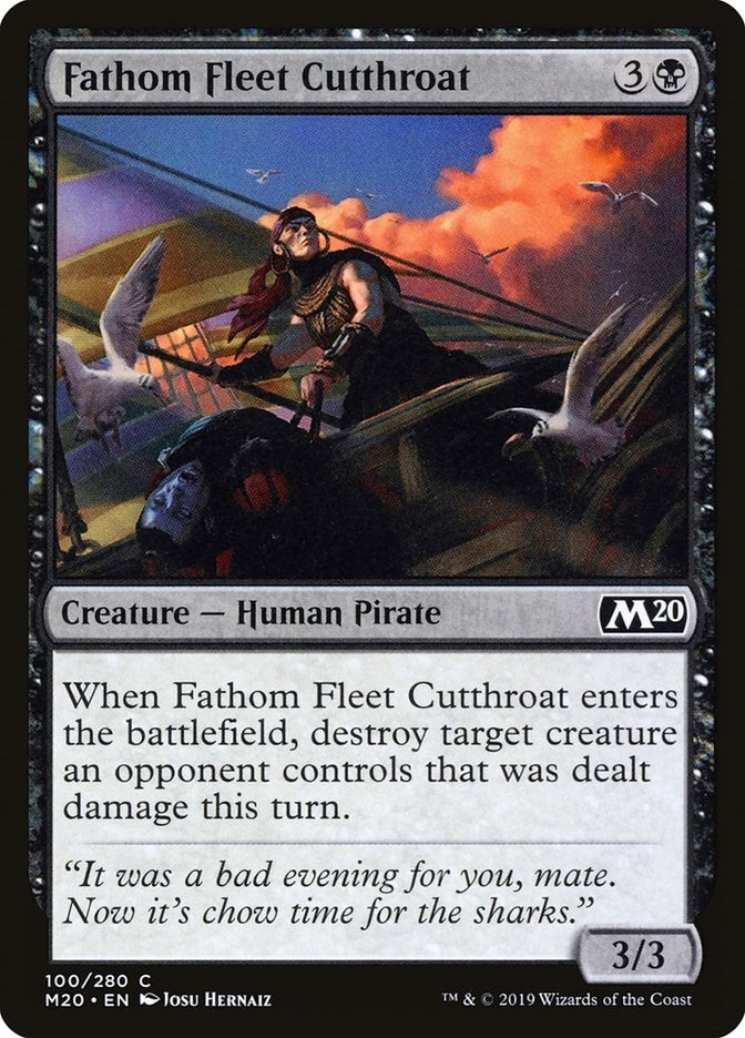 Image for Fathom Fleet Cutthroat (100) - Magic: The Gathering