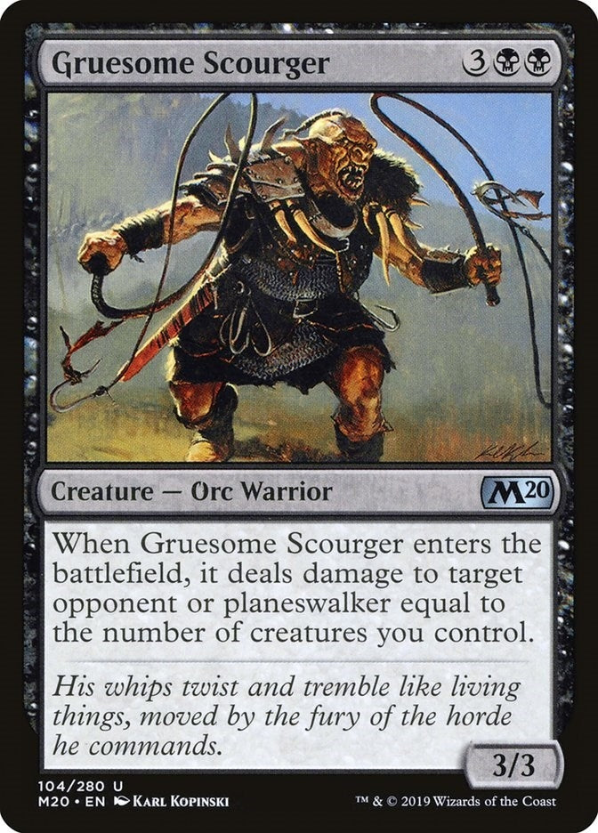 Image for Gruesome Scourger (104) - Magic: The Gathering